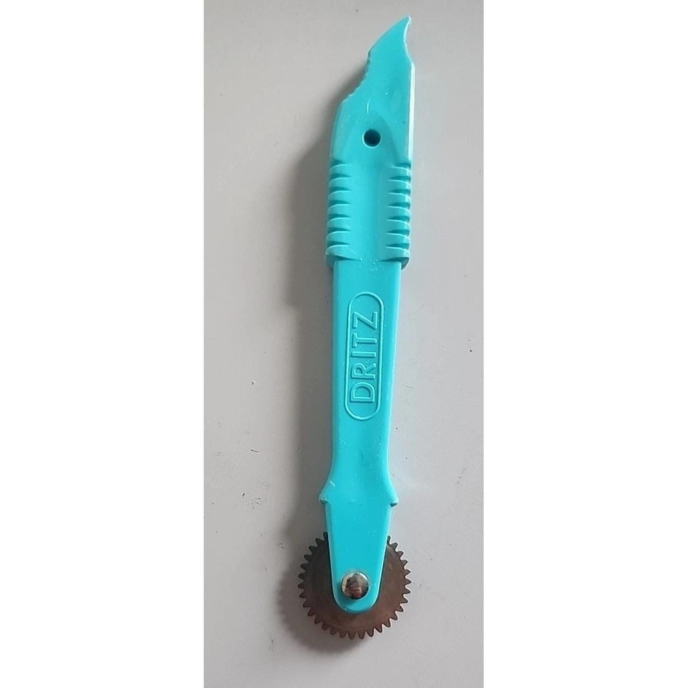 Vintage Dritz Tracing Wheel Marking Tool Sewing Crafts Teal